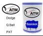 Preview: Dodge, Q Ball, PXT: 500ml Lackdose, von ATW Autoteile West.